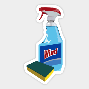 Cleaning Sticker